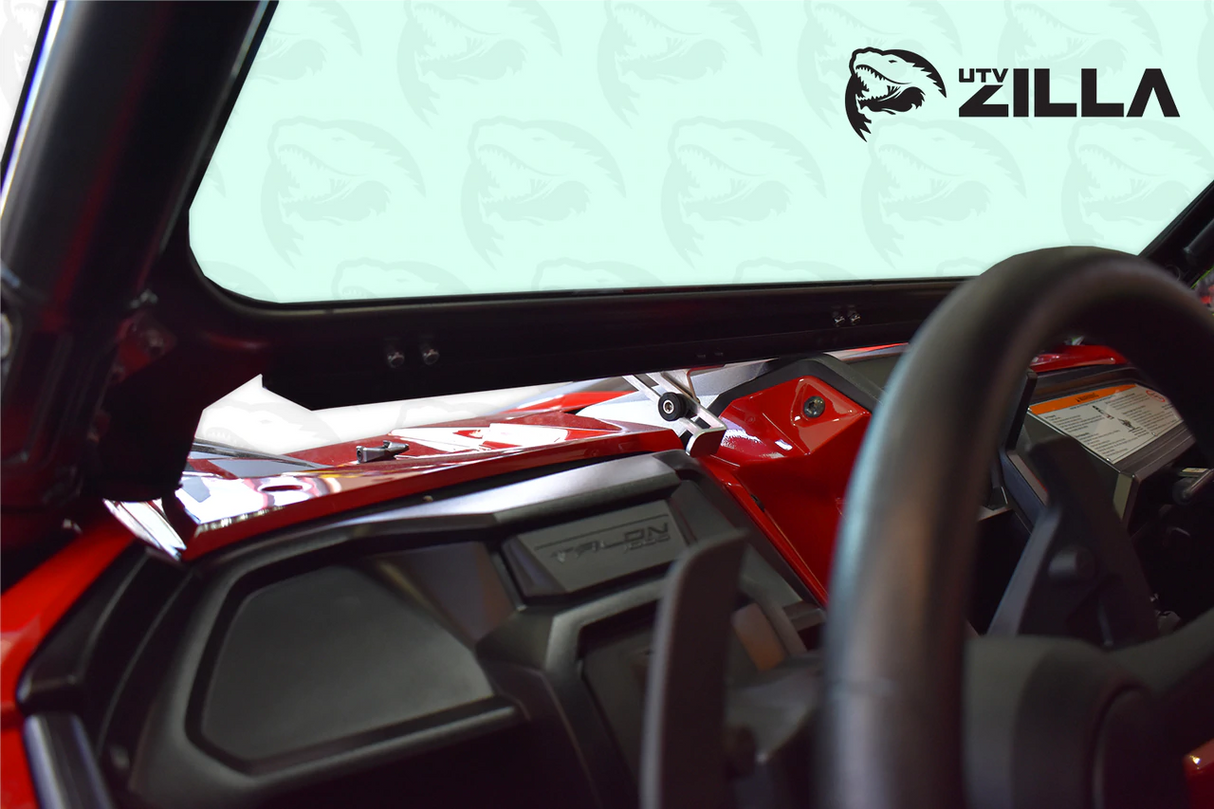 UTVZilla Honda Talon Full Glass Windshield With Wiper