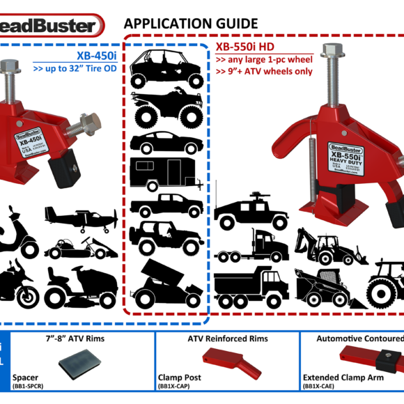 BeadBuster XB-450i Tire Bead Breaker
