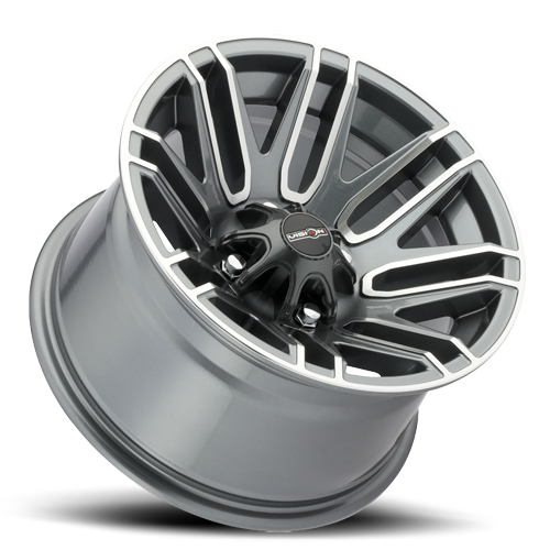 Vision Wheel 4 Lug 112 Assault - Gunmetal Machined Face