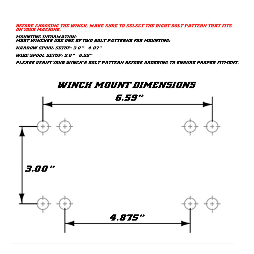 Demon Powersports Heavy Duty Winch