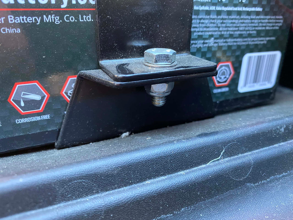 Can-Am X3 Battery Hold Down Bracket for Full Throttle FT560 or Odyssey PC1200 Battery