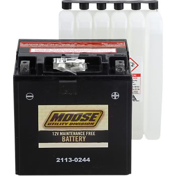 Moose Utility AGM Maintenance Free Battery - YIX30L-BS