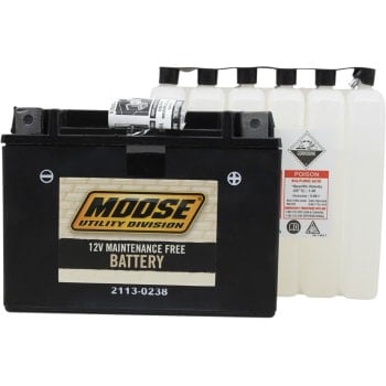 Moose Utility AGM Maintenance Free Battery - YTX15L-BS