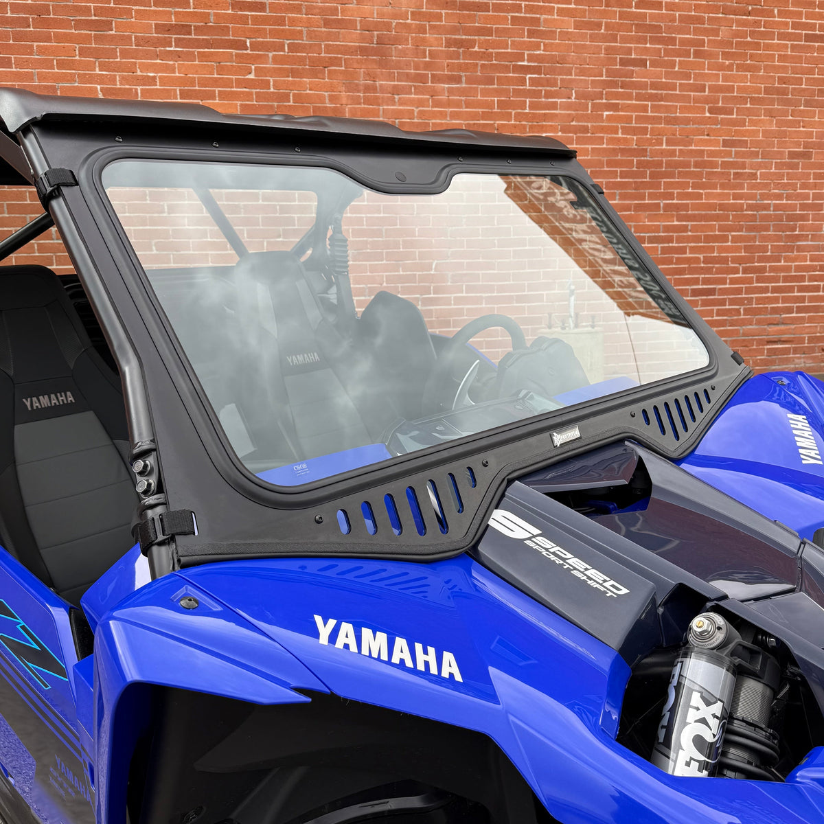 Bent Metal '19-'26 Yamaha YXZ1000R Vented Glass Windshield