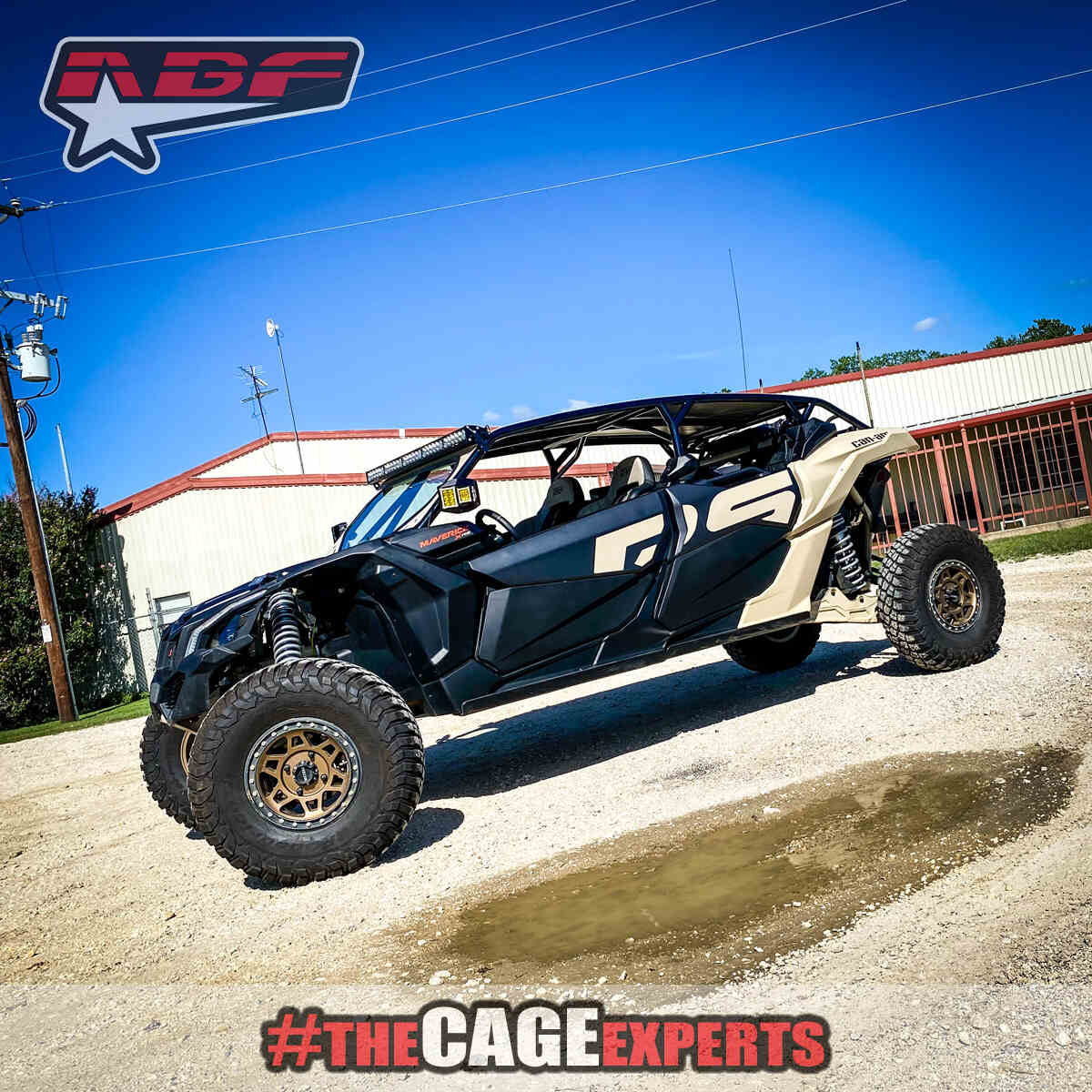 ABF Can-Am Maverick X3 Max F16 Roll Cage