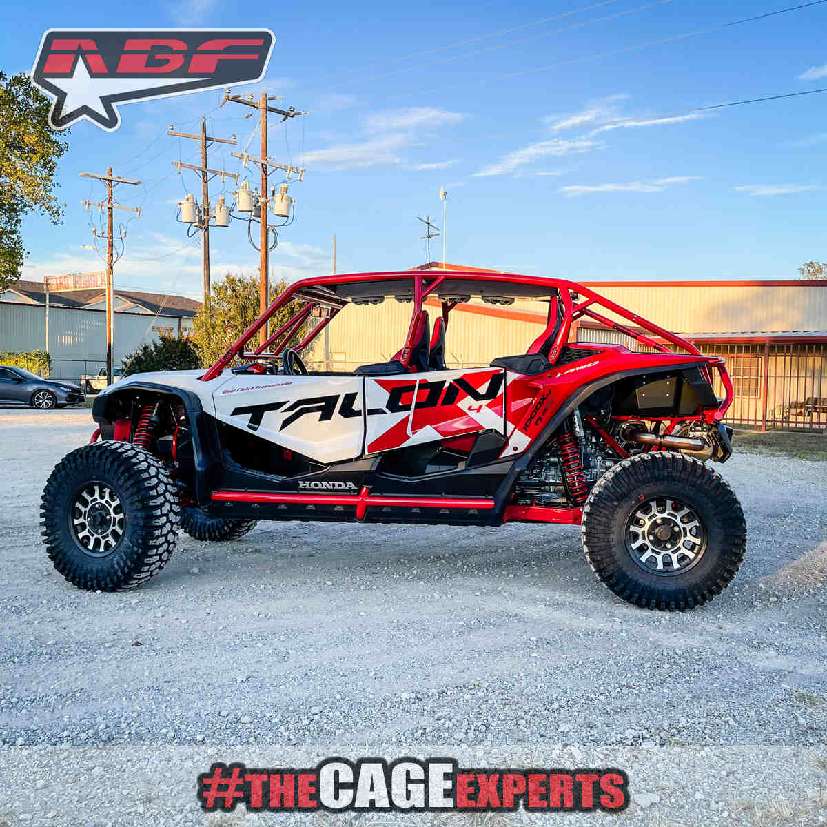 ABF Honda Talon 1000 4 Seat F16 Roll Cage