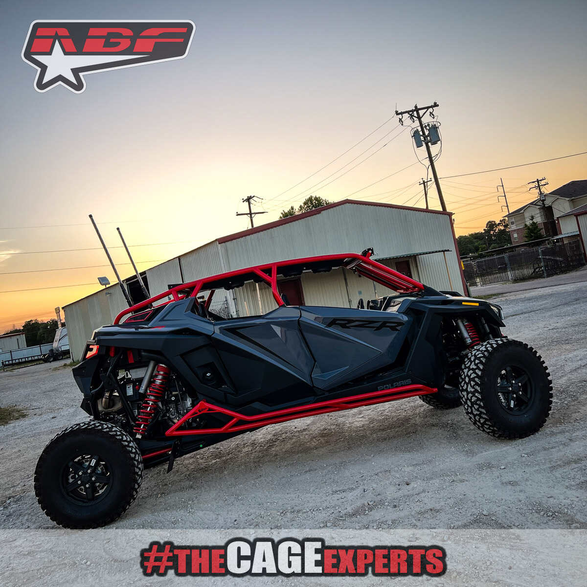 ABF Polaris RZR Pro R 4 Rock Sliders