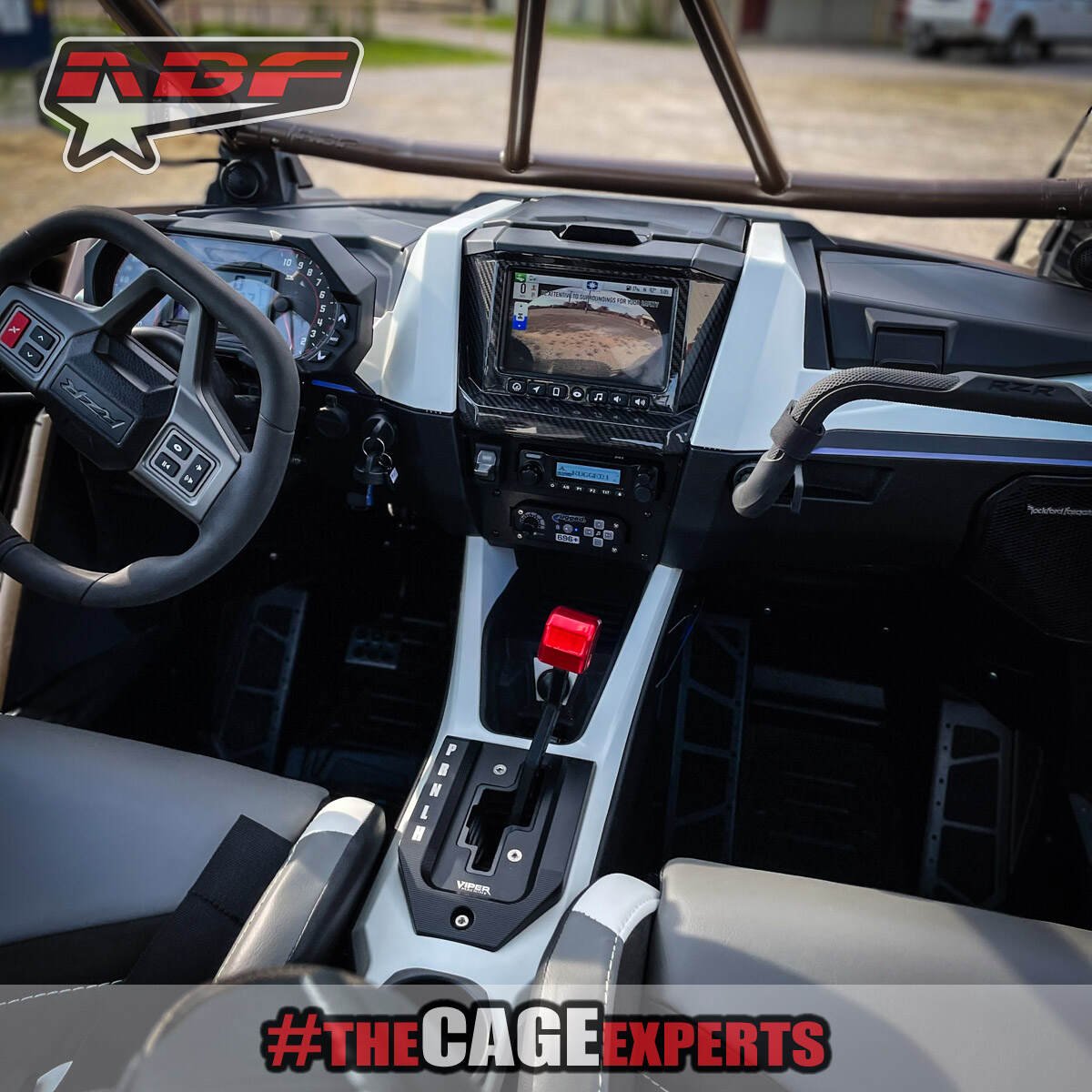 ABF Polaris RZR Pro R/Turbo R/Pro XP Radio and Intercom Mount