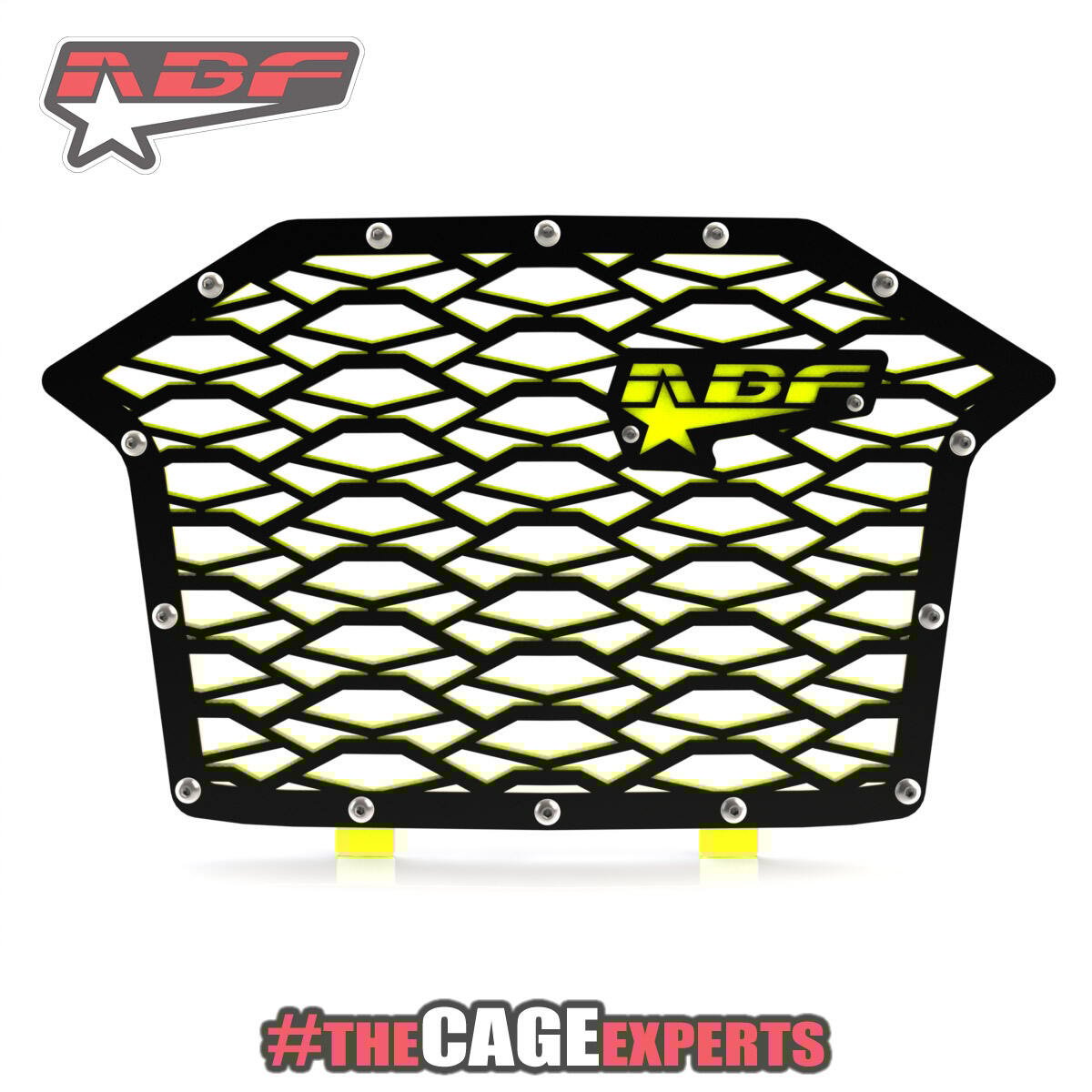 ABF Polaris RZR Pro XP Accented Mesh Front Grill
