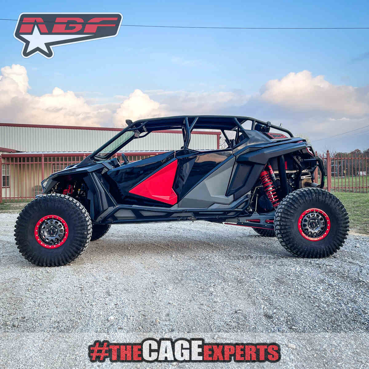 ABF Polaris RZR Turbo R 4 F16 Roll Cage