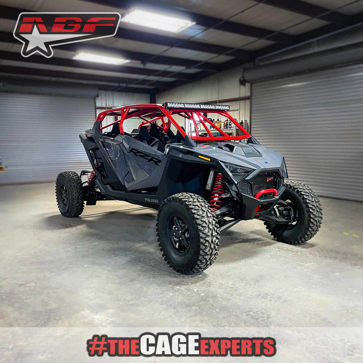 ABF Polaris RZR Turbo R 4 F16 Roll Cage