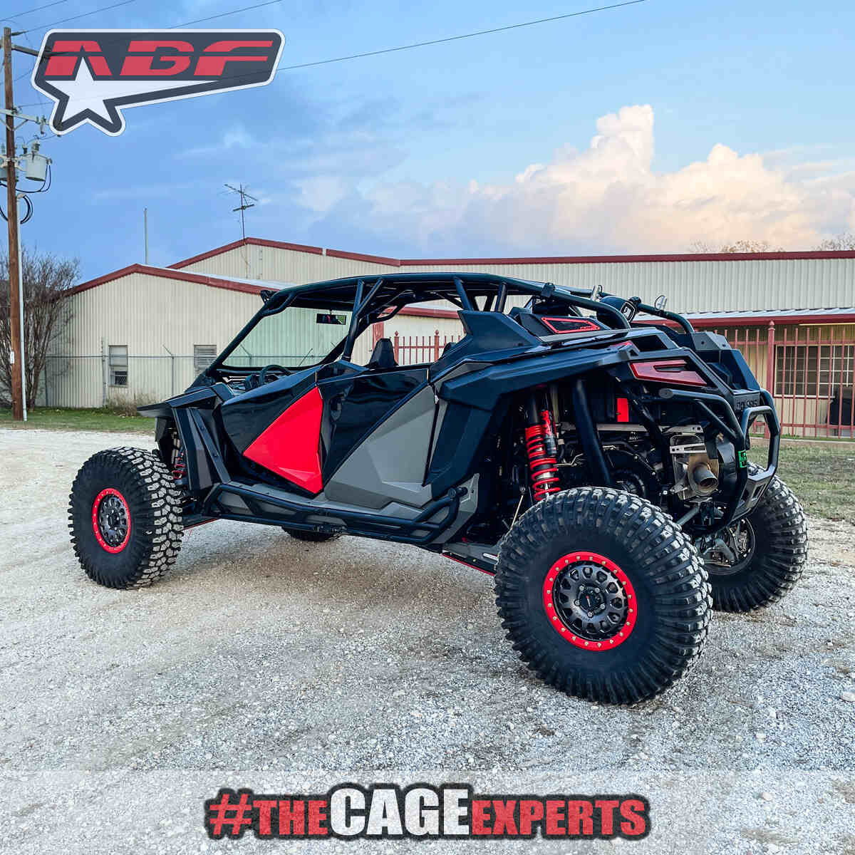 ABF Polaris RZR Turbo R 4 F16 Roll Cage