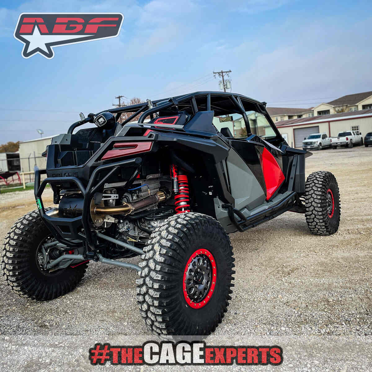 ABF Polaris RZR Turbo R 4 F16 Roll Cage