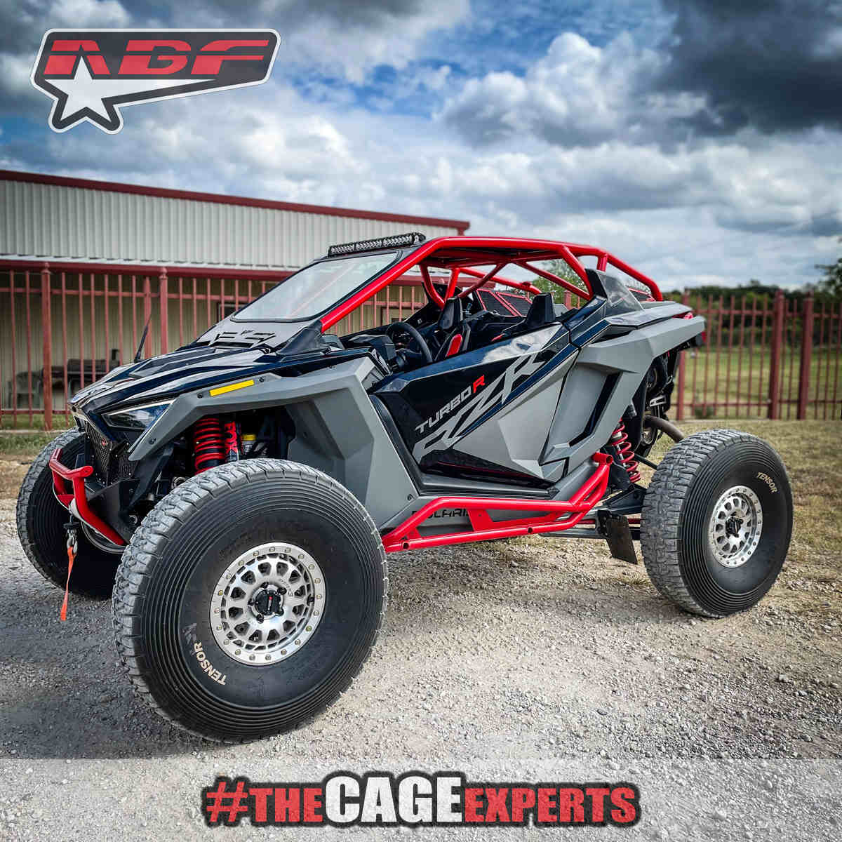 ABF Polaris RZR Turbo R F16 Roll Cage