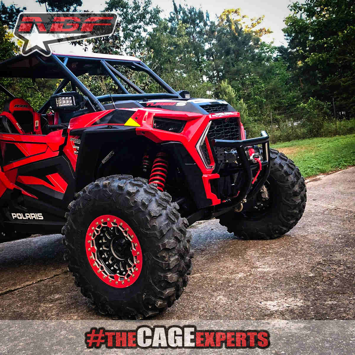 ABF Polaris RZR XP 1000 Winch Front Bumper