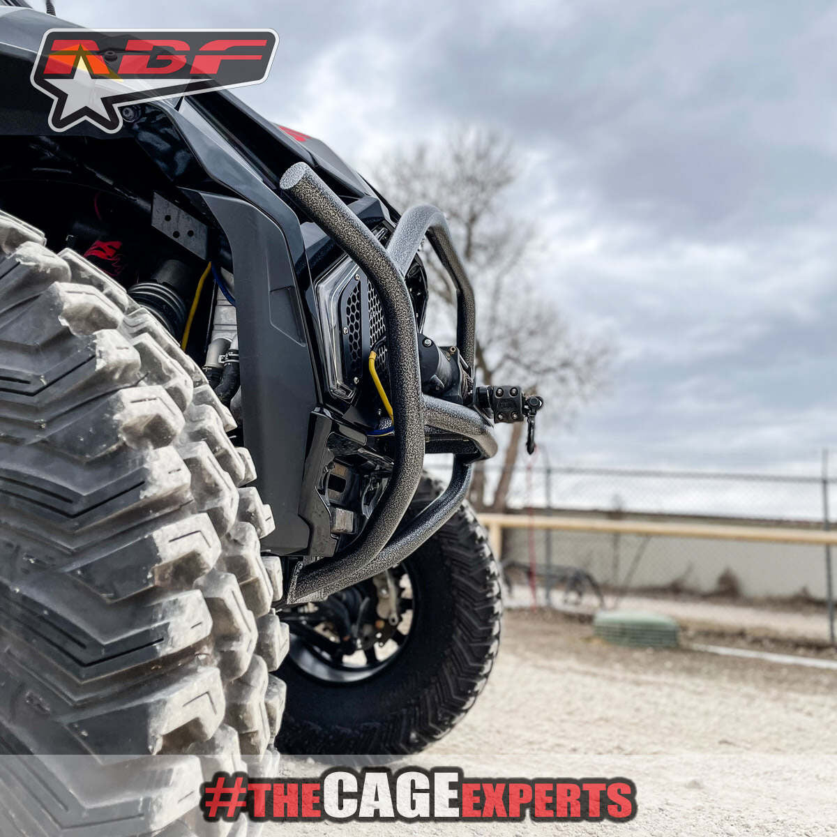 ABF Polaris RZR XP 1000 Winch Front Bumper