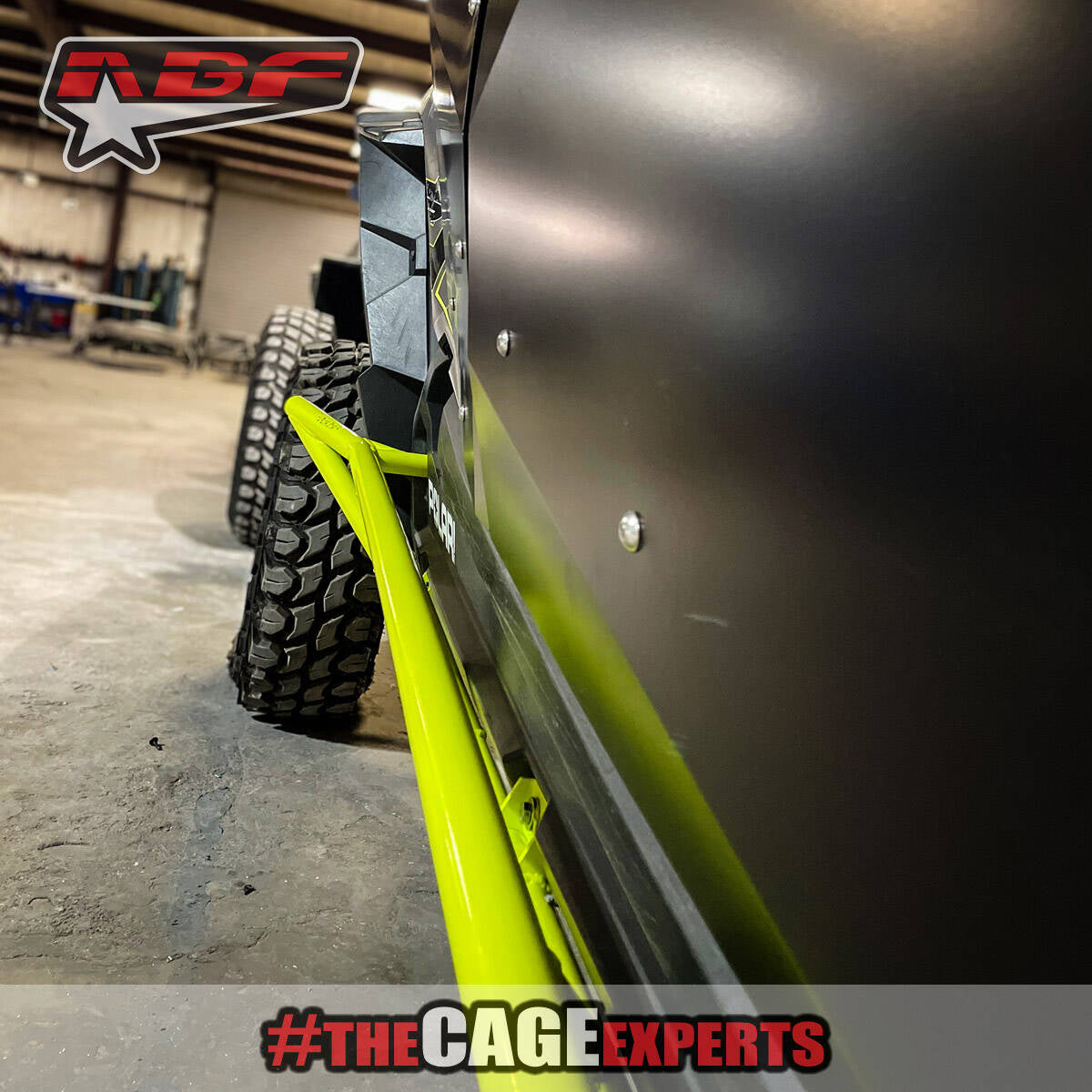 ABF Polaris RZR XP4 1000/Turbo/Turbo S Rock Sliders