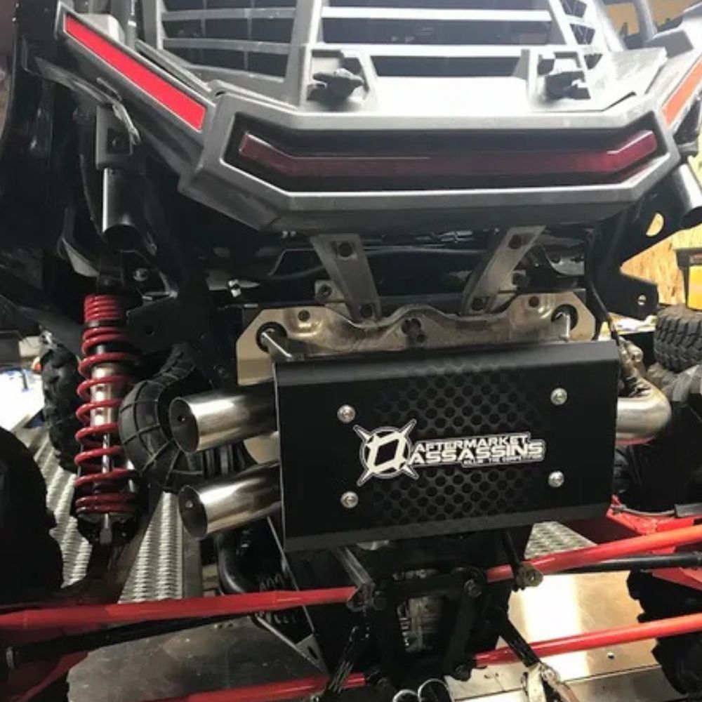 Aftermarket Assassins '15-'23 Polaris RZR XP 1000 Stainless Slip-On Exhaust