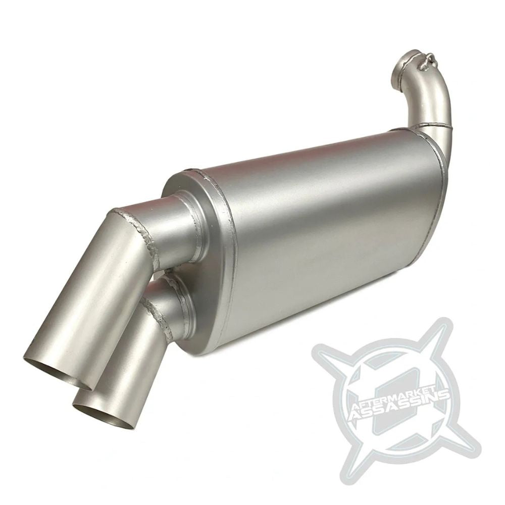 Aftermarket Assassins '15+ Polaris RZR 900 S Stainless Slip-On Exhaust