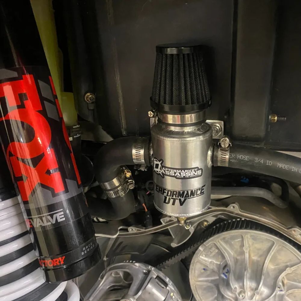 Aftermarket Assassins '16-'21 Polaris RZR XP Turbo Oil Catch Can