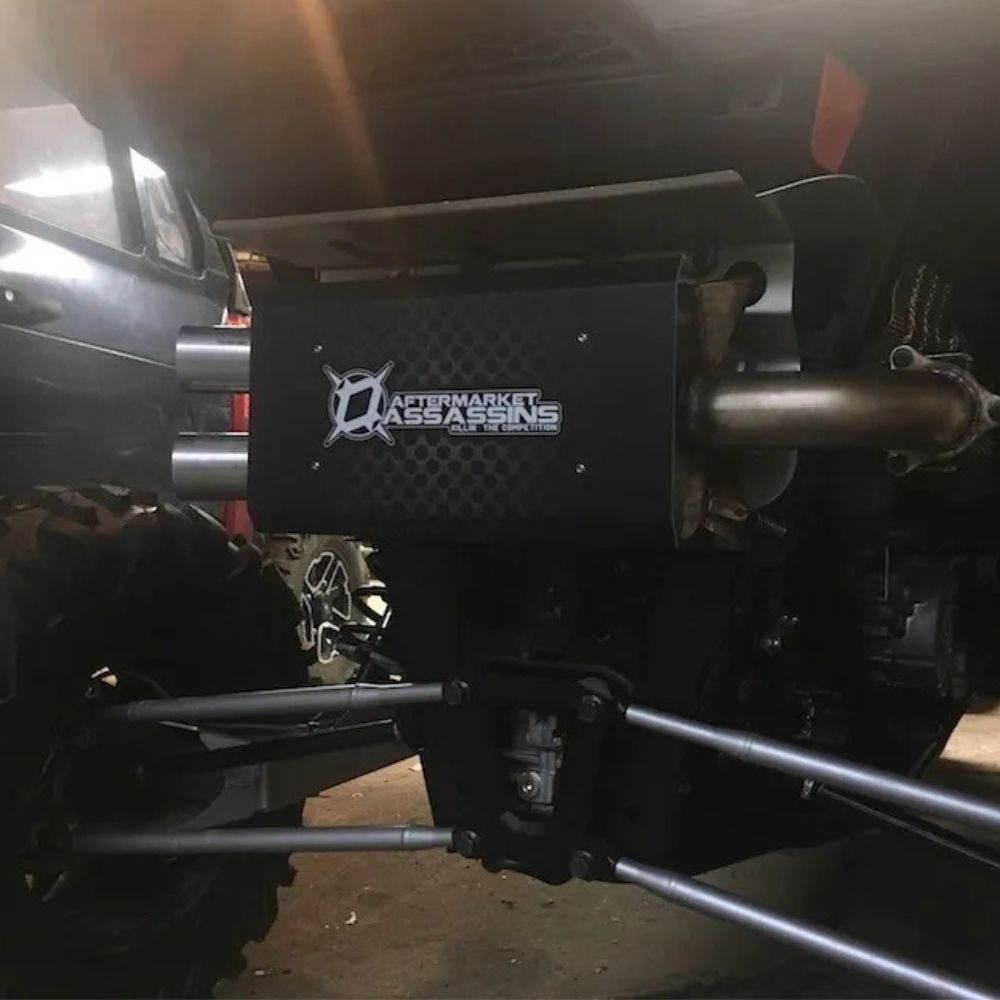 Aftermarket Assassins '16-'21 Polaris RZR XP Turbo Stainless Slip-On Exhaust