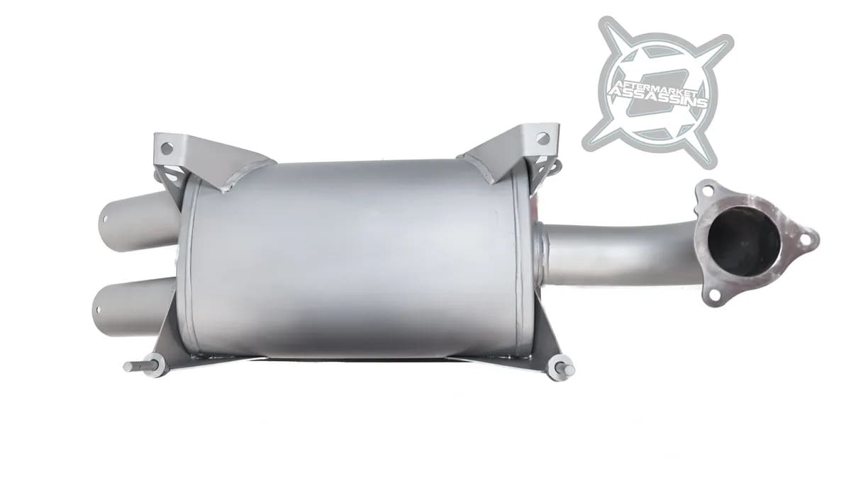 Aftermarket Assassins '16-'21 Polaris RZR XP Turbo Stainless Slip-On Exhaust