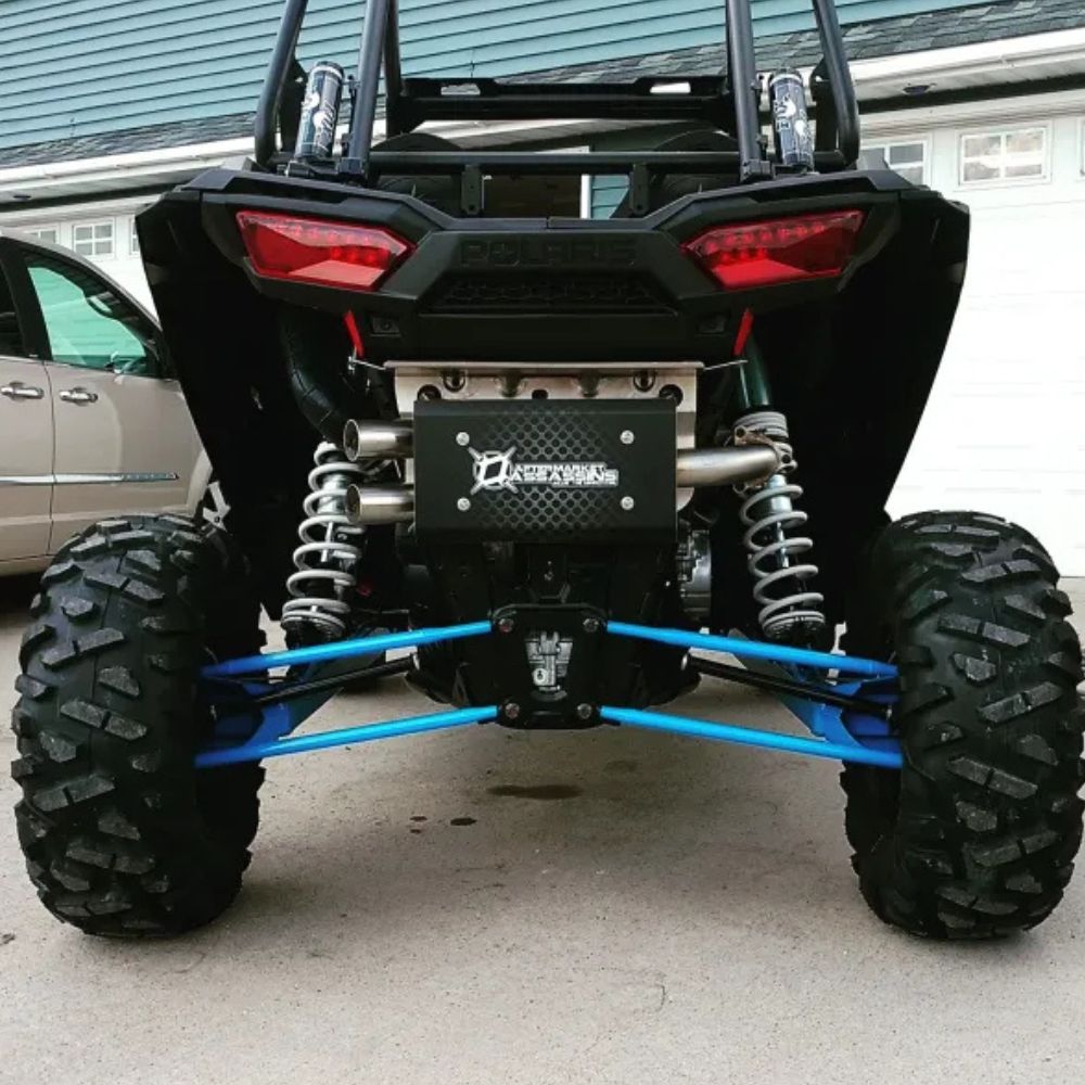 Aftermarket Assassins '16-'21 Polaris RZR XP Turbo Stainless Slip-On Exhaust