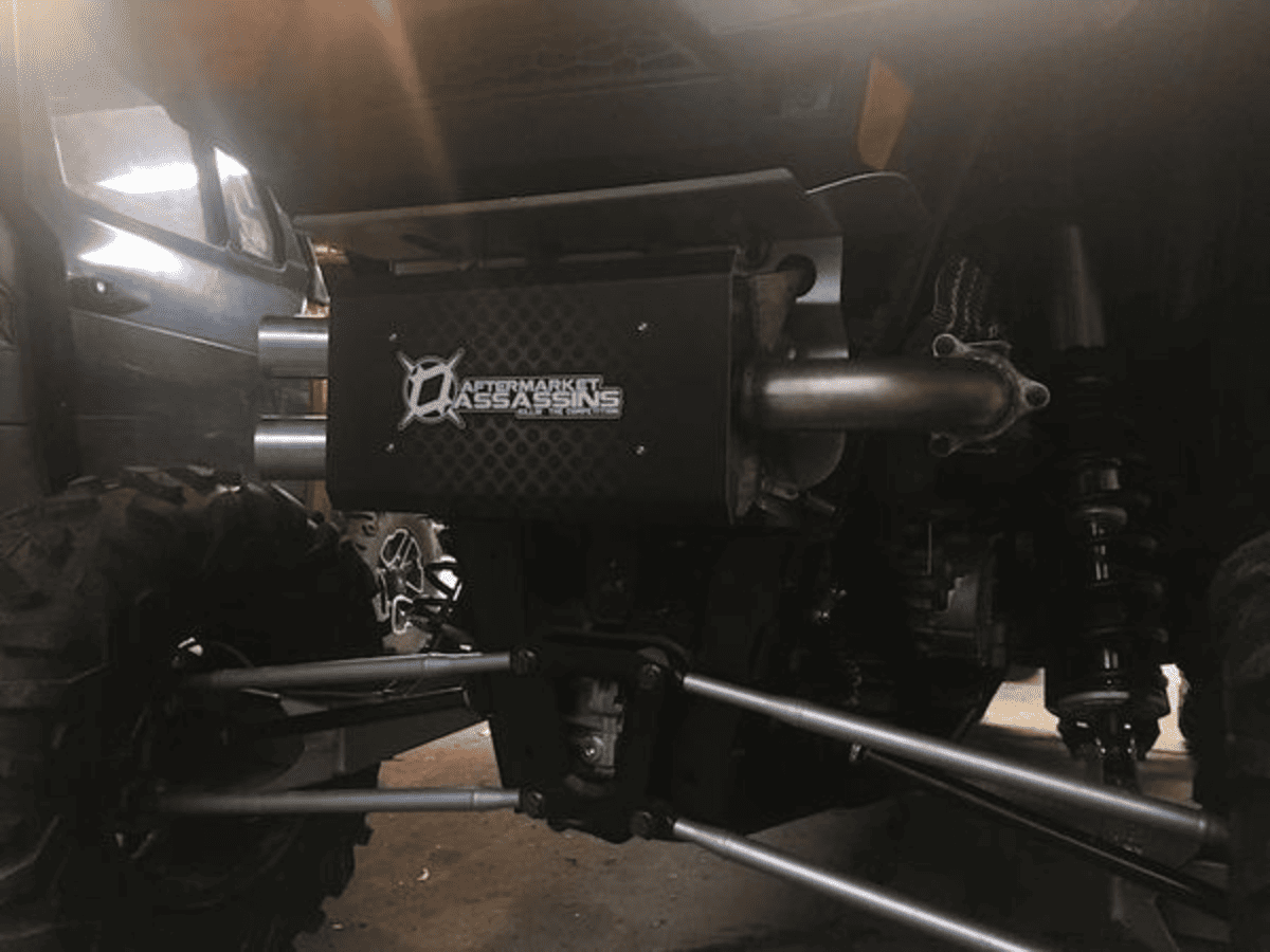 Aftermarket Assassins '16-'21 Polaris RZR XP Turbo Stainless Slip-On Exhaust