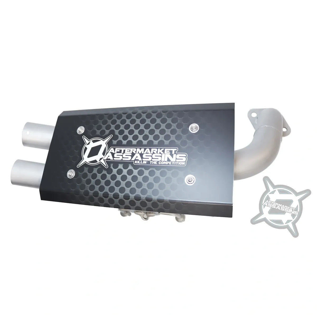 Aftermarket Assassins '16+ Polaris RZR S 1000 Stainless Slip-On Exhaust