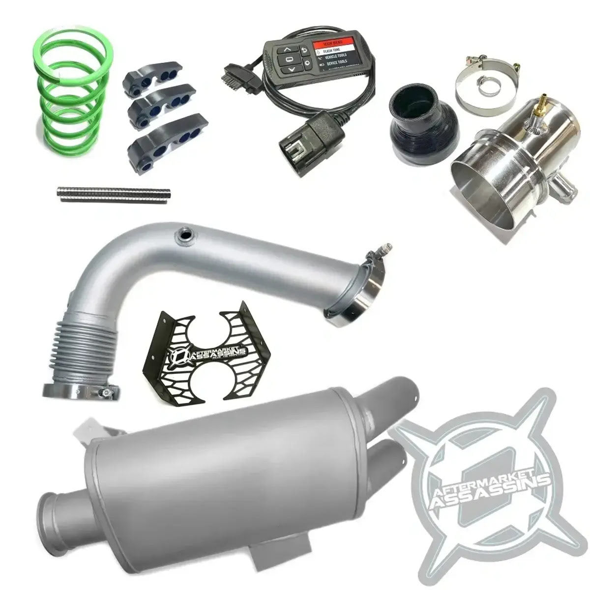 Aftermarket Assassins '18-'21 Can-Am Maverick X3 172 HP Stage 2 Lock & Load Kit