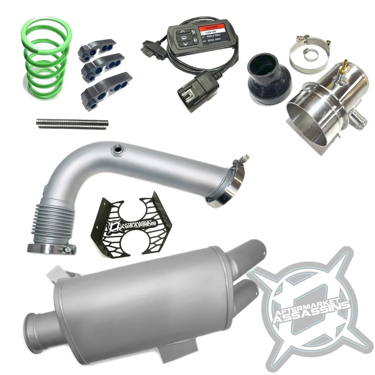 Aftermarket Assassins '18-'21 Can-Am Maverick X3 172 HP Stage 2 Lock & Load Kit