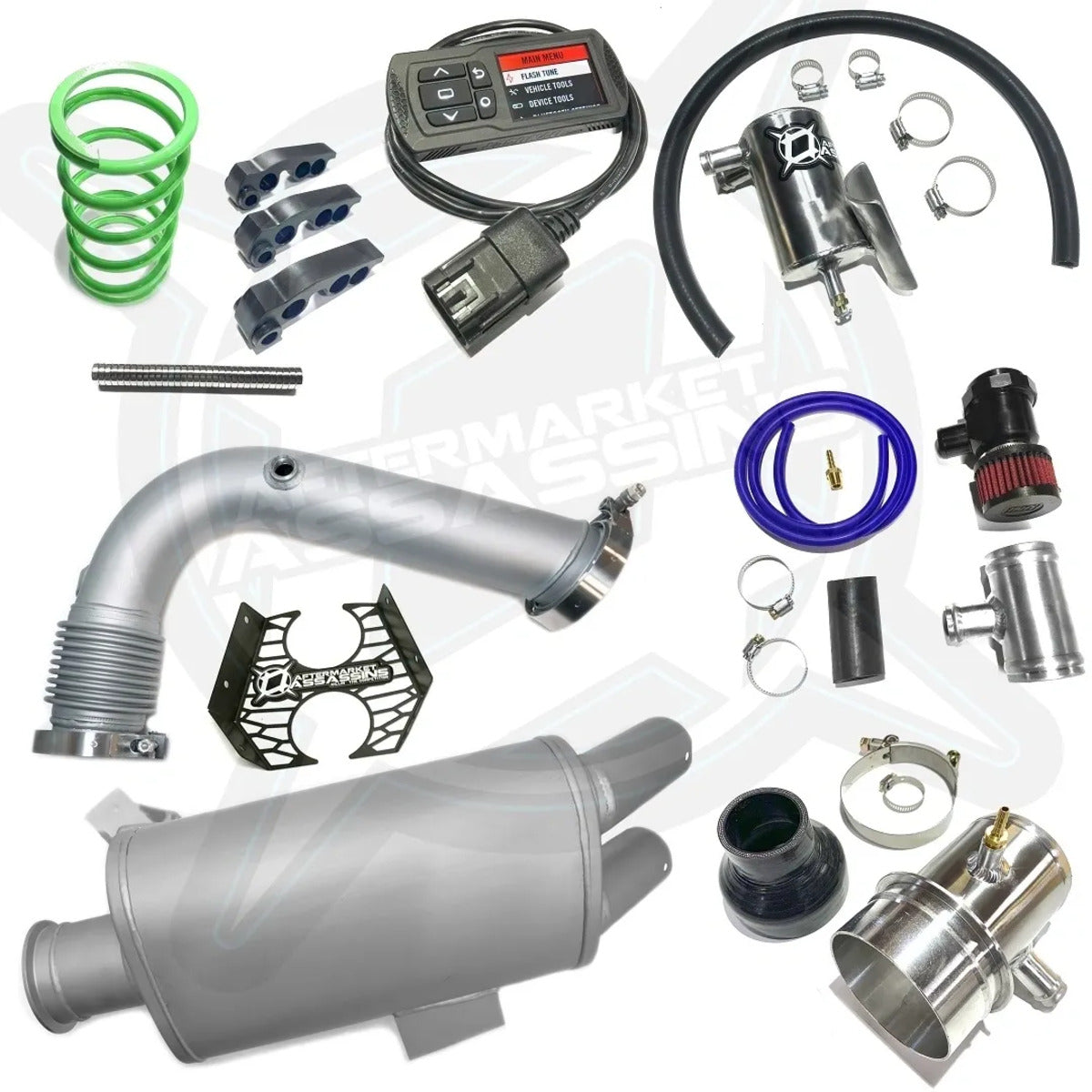 Aftermarket Assassins '18-'21 Can-Am Maverick X3 172 HP Stage 3 Lock & Load Kit