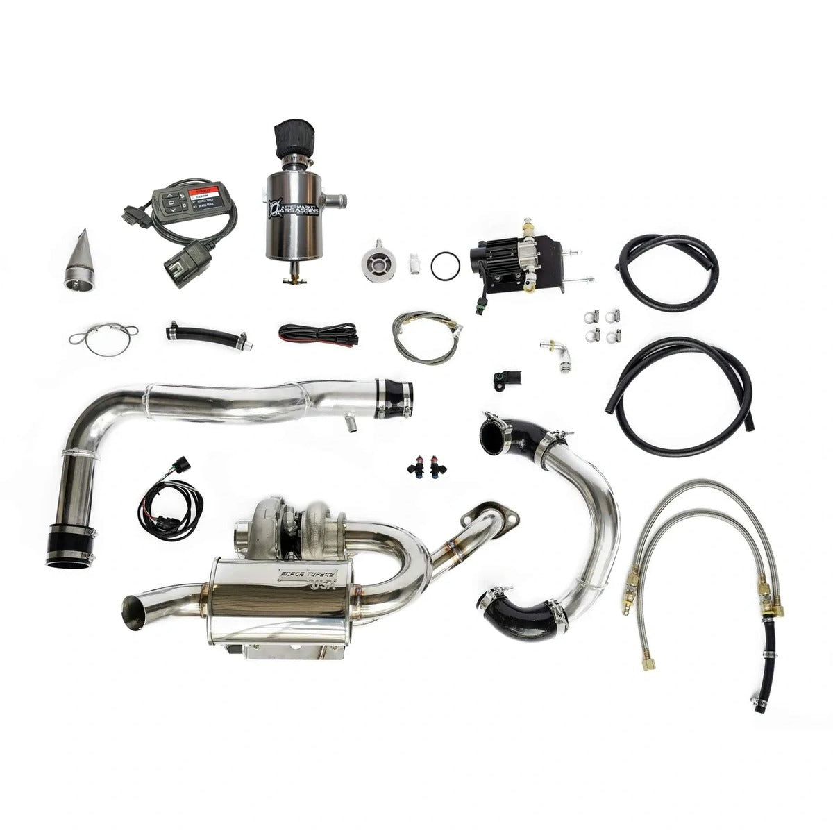 Aftermarket Assassins '18-'24 Polaris Ranger XP 1000 150-160 HP Dual Cam Complete Turbo Kit