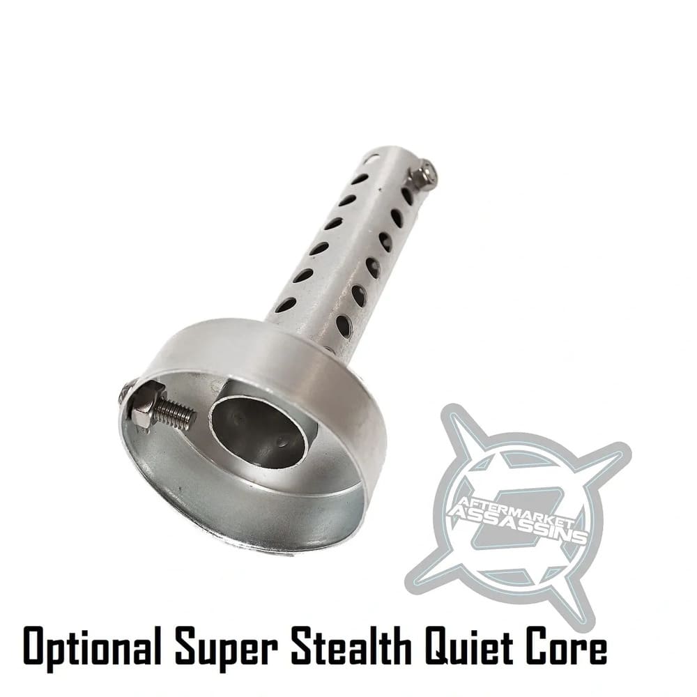 Aftermarket Assassins '18+ Polaris Ranger XP 1000 Rear Mount Stainless Slip-On Exhaust