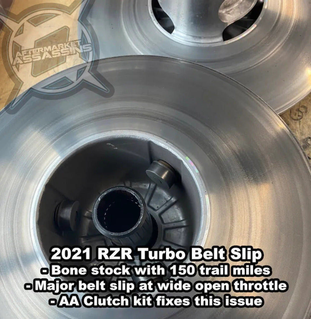 Aftermarket Assassins '21 Polaris RZR Turbo S Heavy Duty Primary & Secondary S4 Clutch Kit