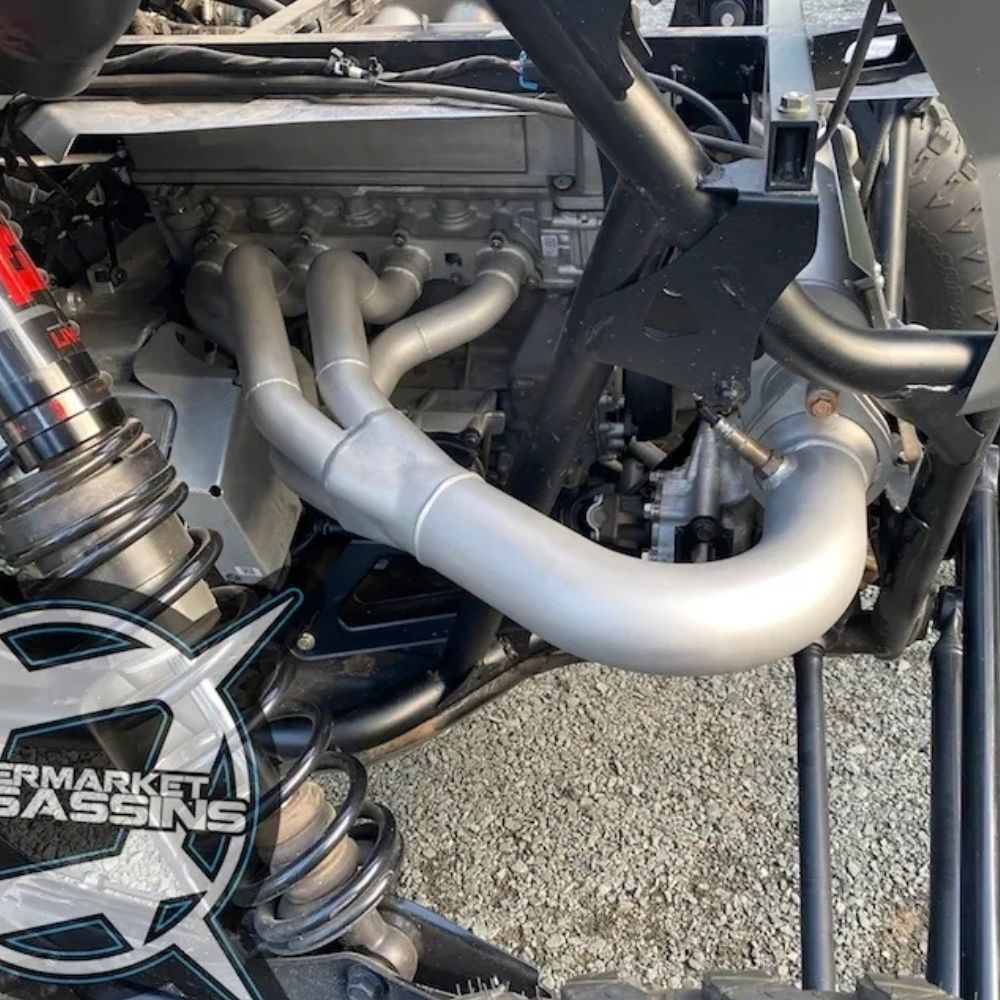 Aftermarket Assassins '22+ Polaris RZR Pro R 4 Cylinder Header Pipe