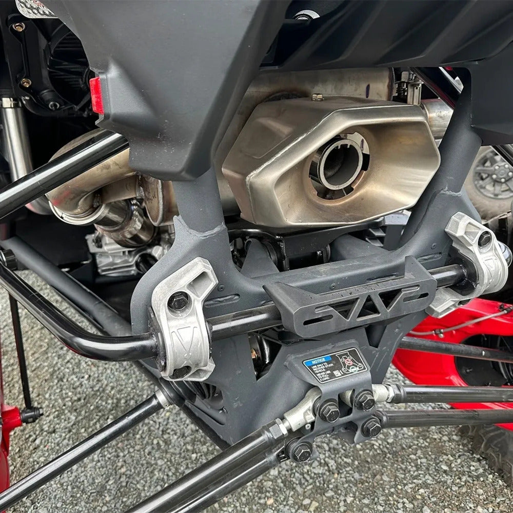 Aftermarket Assassins '24+ Can-Am Maverick R Center Exit & 3" Side Dump Full Exhaust