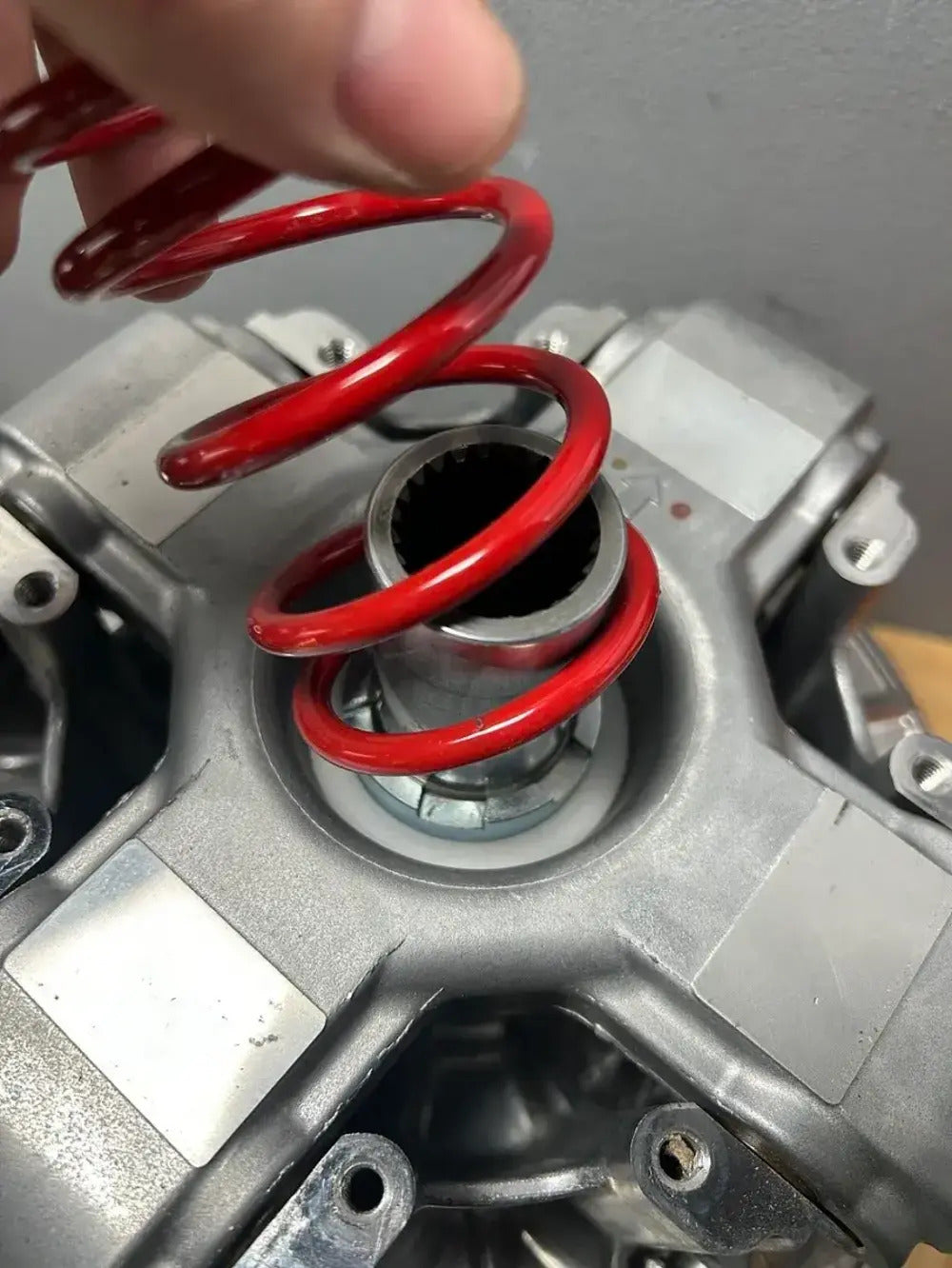 Aftermarket Assassins '24+ Kawasaki Ridge 1000 Primary Spring w/ Butter Shift Washer - Red
