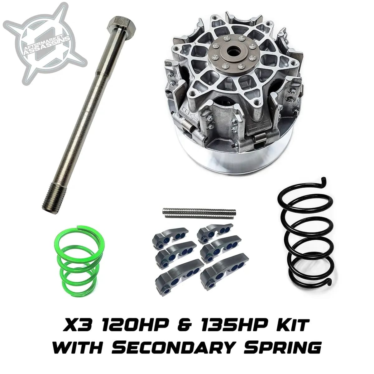 Aftermarket Assassins Can-Am Maverick X3 Heavy Duty 6-Arm Primary Clutch