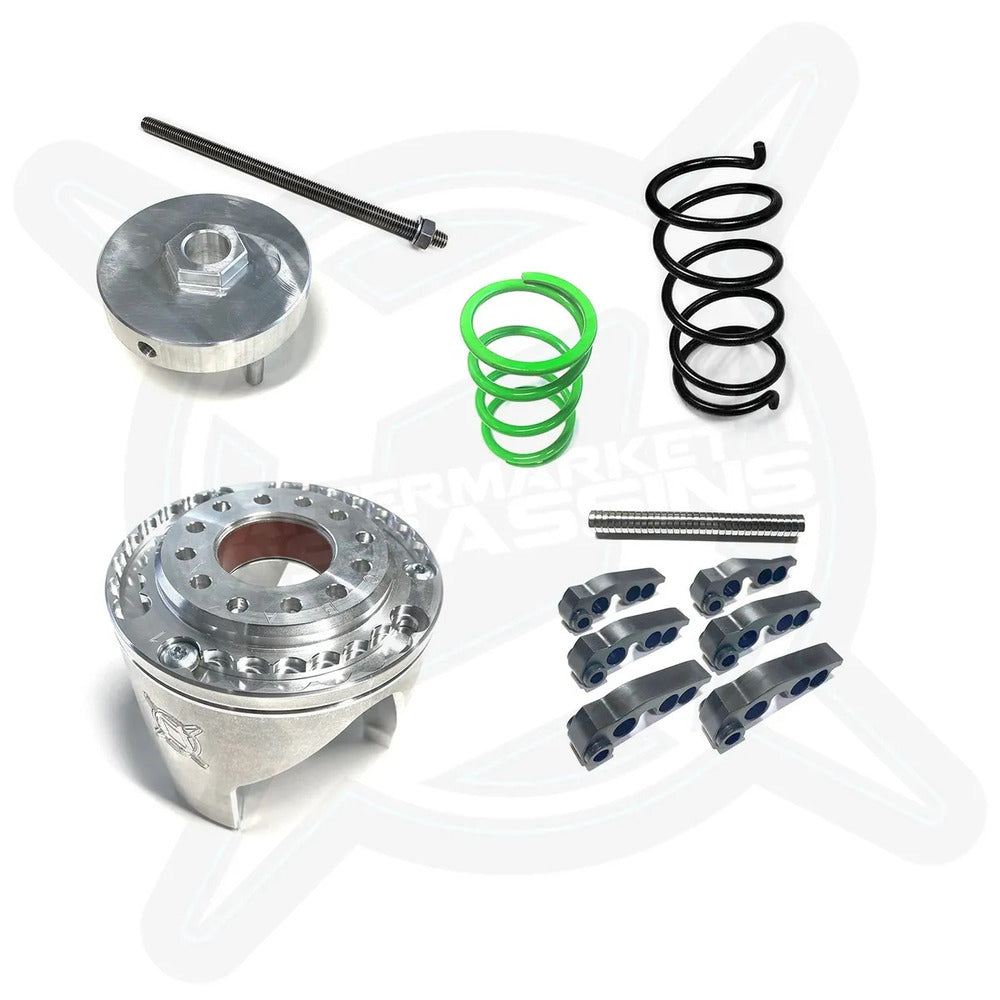 Aftermarket Assassins Can Am Maverick X3 R 120HP S3 Clutch Kit w/ Adjustable Helix & Secondary Spring