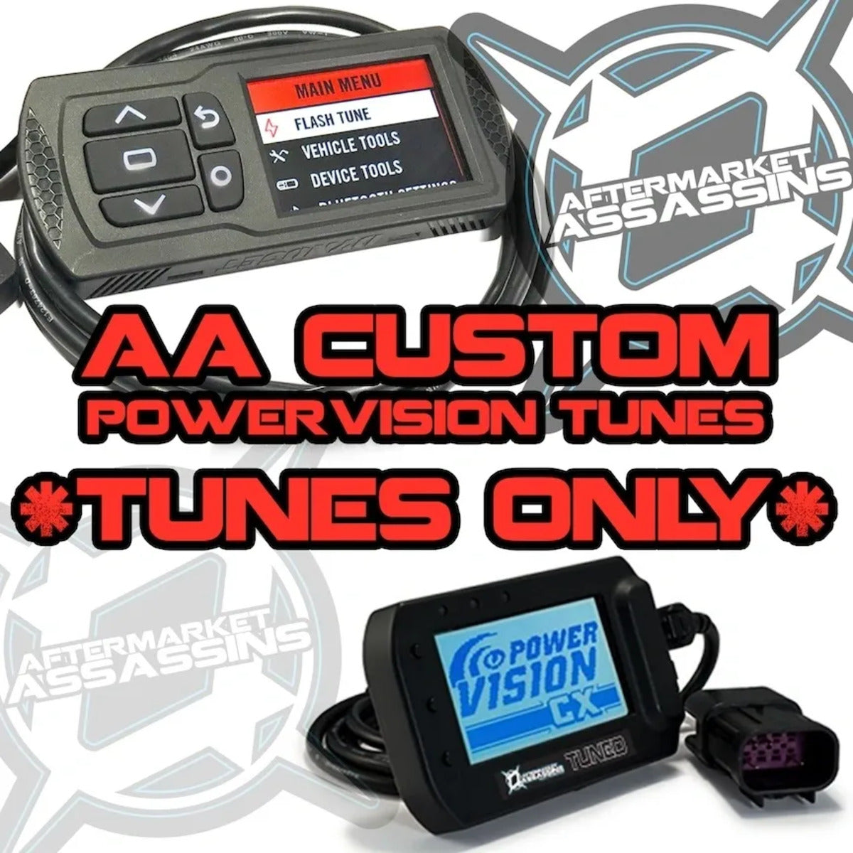 Aftermarket Assassins Yamaha YXZ1000R Power Vision 3 & 4 Custom Tunes