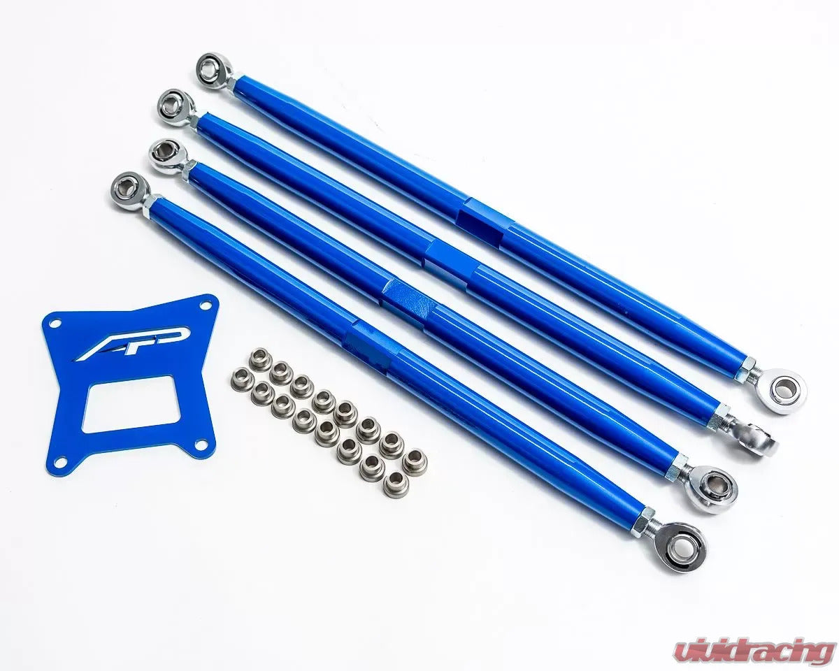Agency Power '17-'21 Polaris RZR 1000/XP Turbo Blue Adjustable Rear Radius Arms