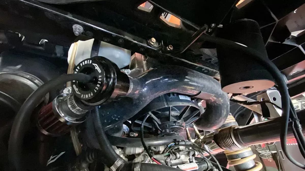 Agency Power '17-'21 Can-Am Maverick X3 Turbo/DS/RC/XMR/RS Silicone Boost Tube with BOV Port