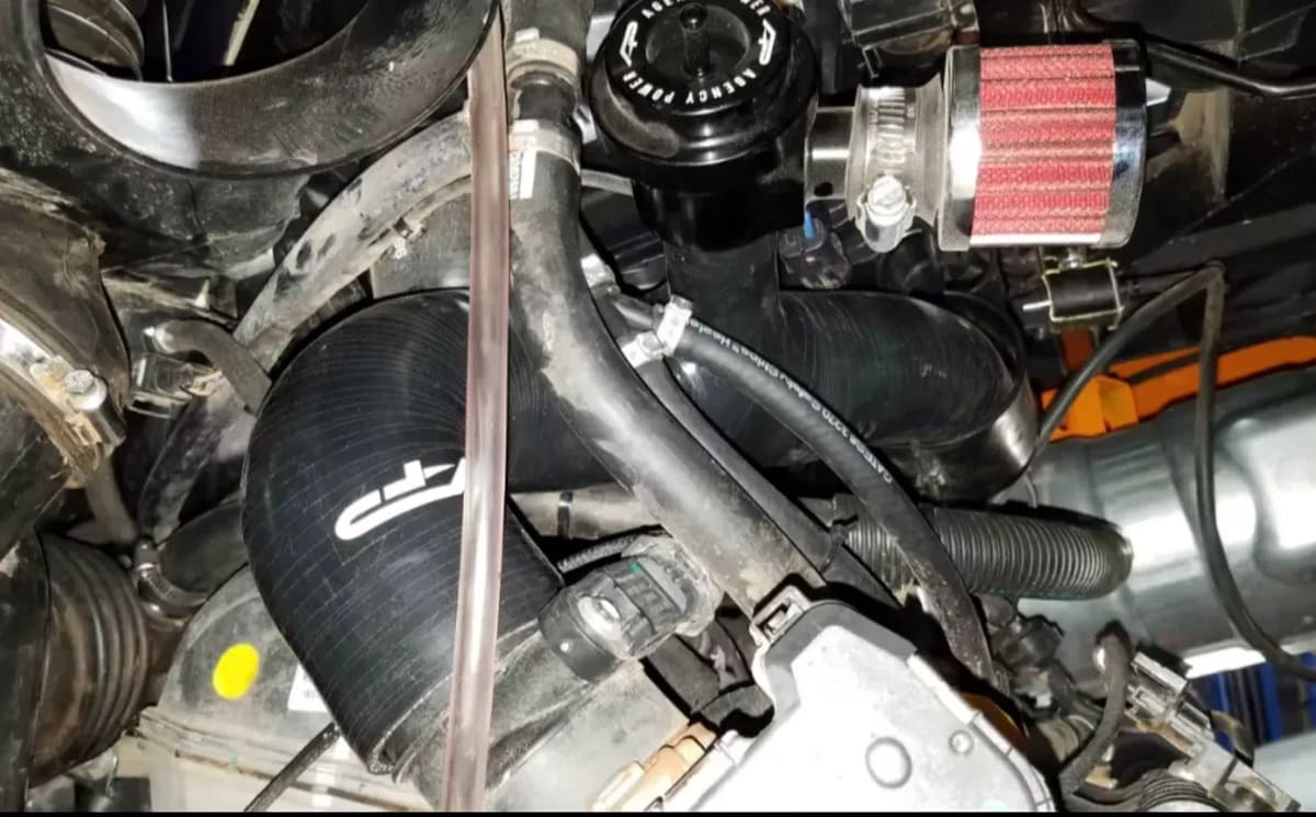 Agency Power '17-'21 Can-Am Maverick X3 Turbo/DS/RC/XMR/RS Silicone Boost Tube with BOV Port