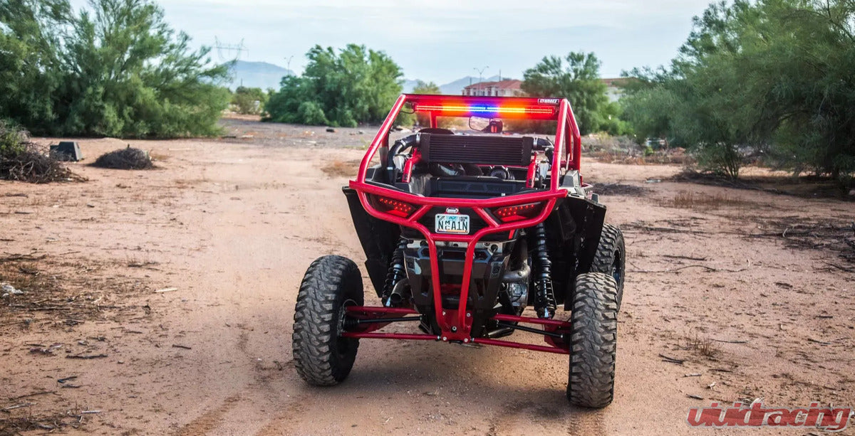 Agency Power '17-'21 Polaris RZR 1000/XP Turbo Red Adjustable Rear Radius Arms