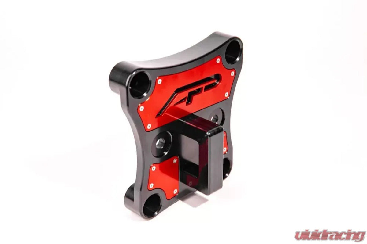 Agency Power '17-'25 Can-Am Maverick X3 Red Billet Radius Rod Plate w/ D-Ring