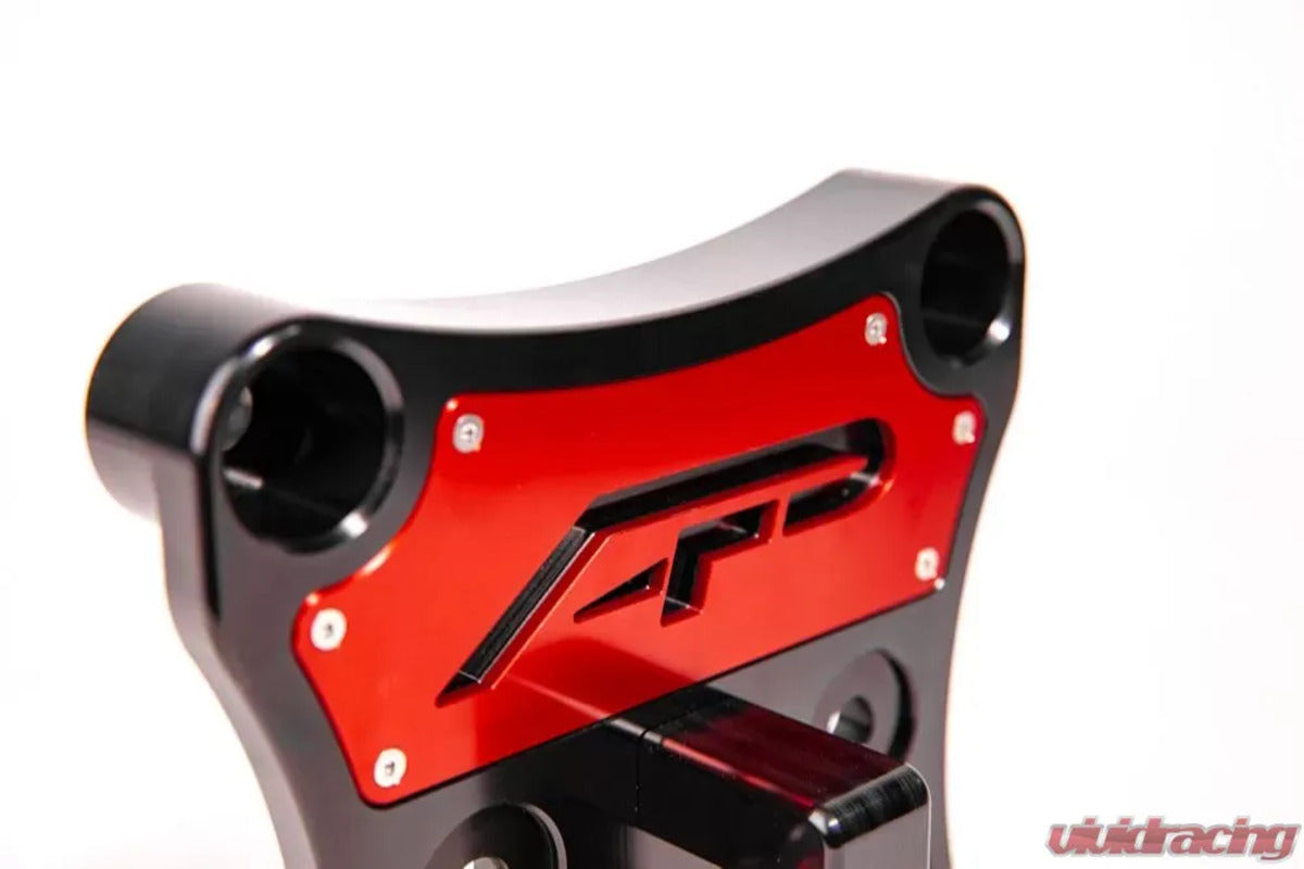 Agency Power '17-'25 Can-Am Maverick X3 Red Billet Radius Rod Plate w/ D-Ring