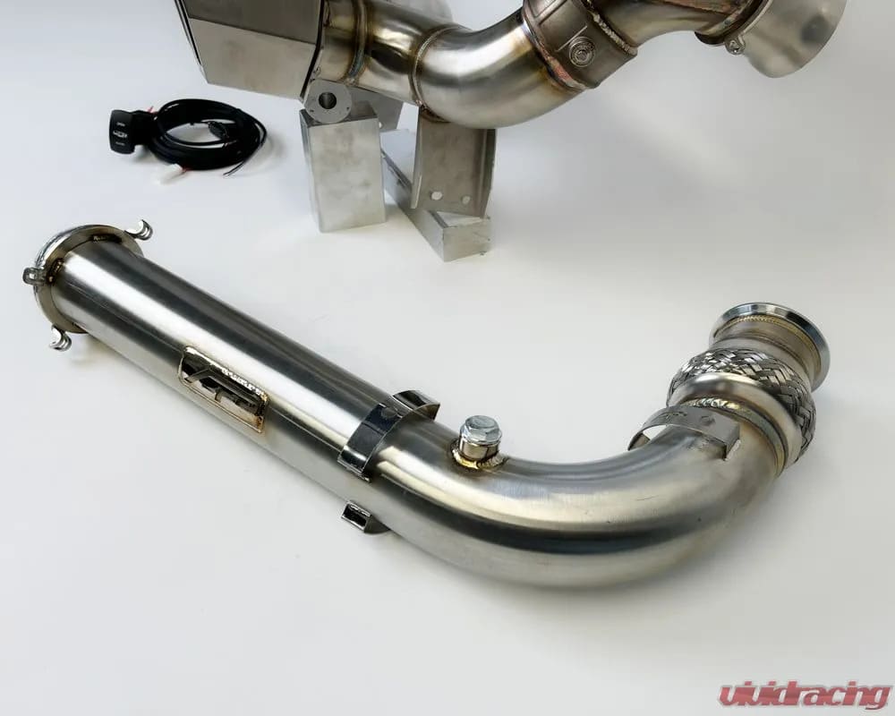 Agency Power '17-'25 Can-Am Maverick X3 Turbo 3 inch Turboback Valvetronic Exhaust Titanium Tips