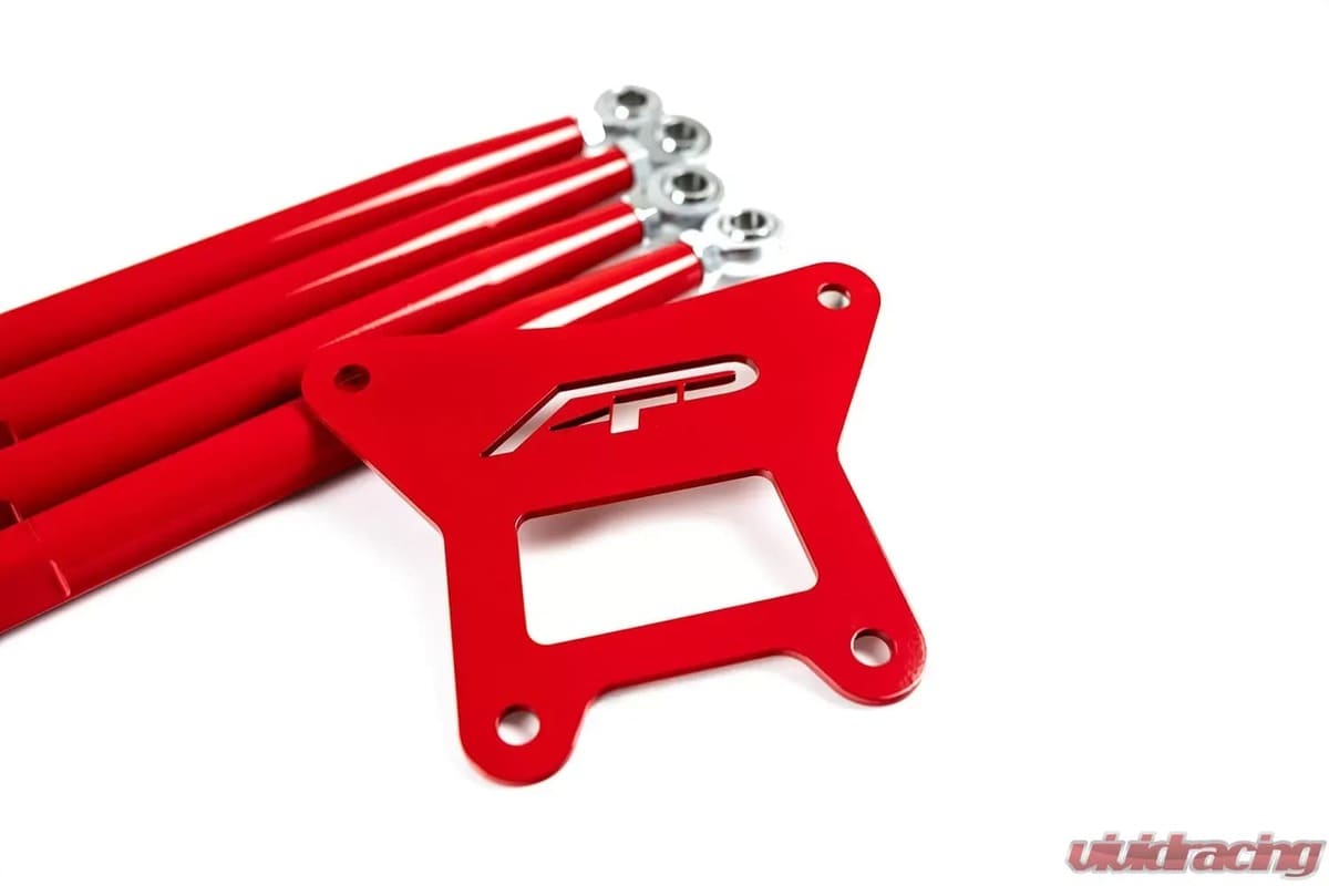 Agency Power '18-'22 Polaris RZR Turbo S Red Adjustable Rear Radius Arms