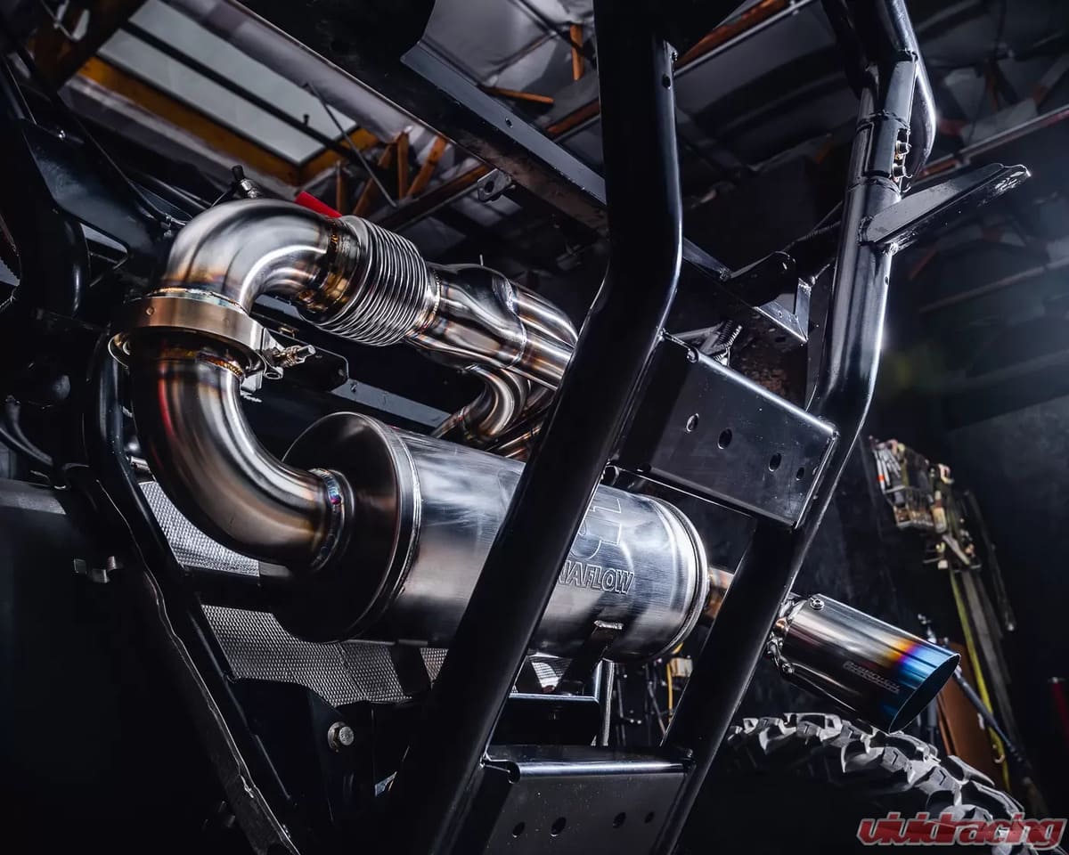 Agency Power Artic Cat Wildcat XX Header and Exhaust System Textron